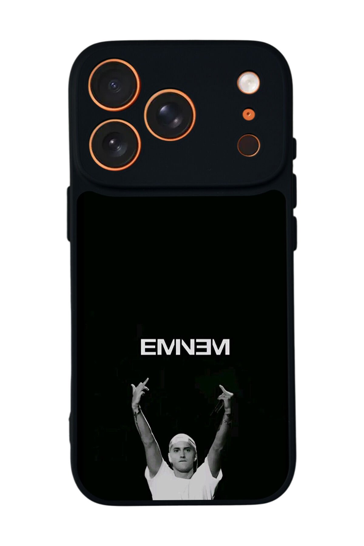 iPhone 17 Pro Max Uyumlu Eminem Tasarımlı Glossy Premium Kılıf