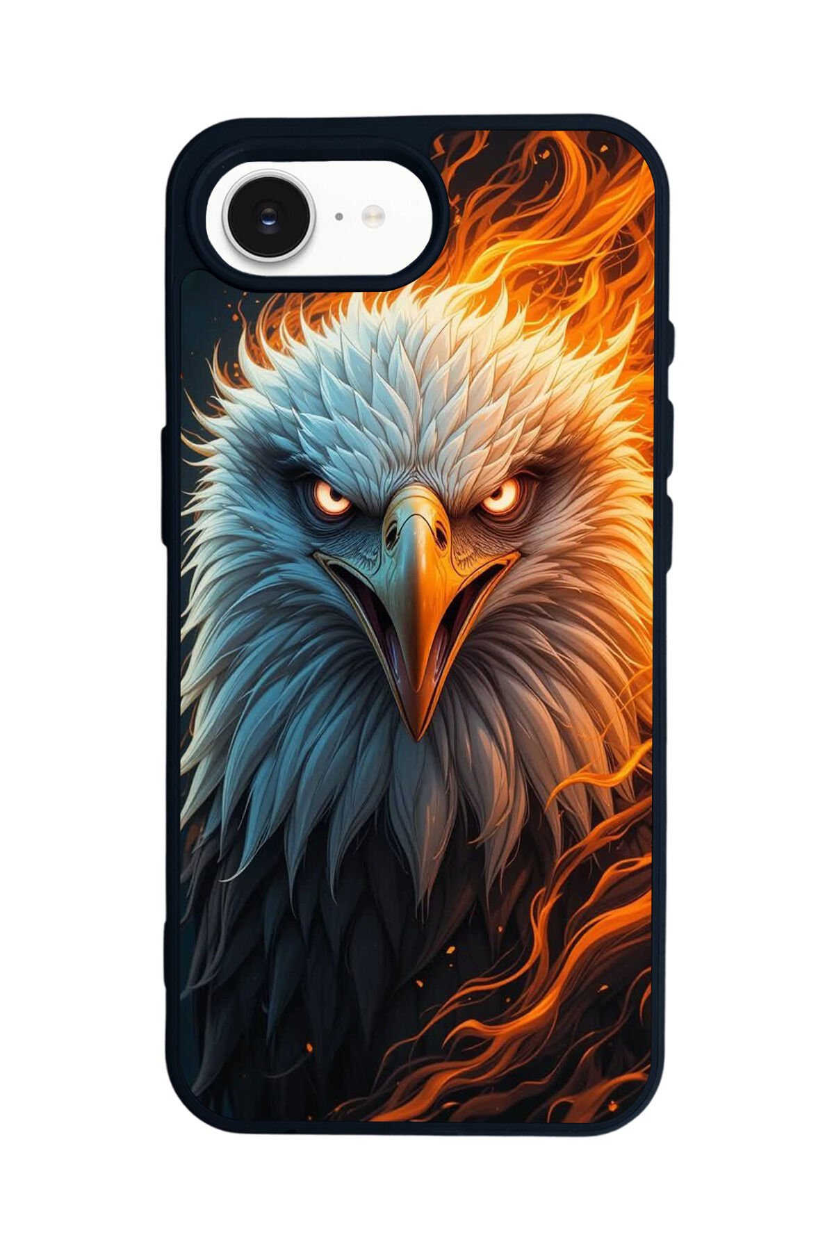 iPhone 16E Uyumlu Besiktas Tasarımlı Glossy Premium Kılıf