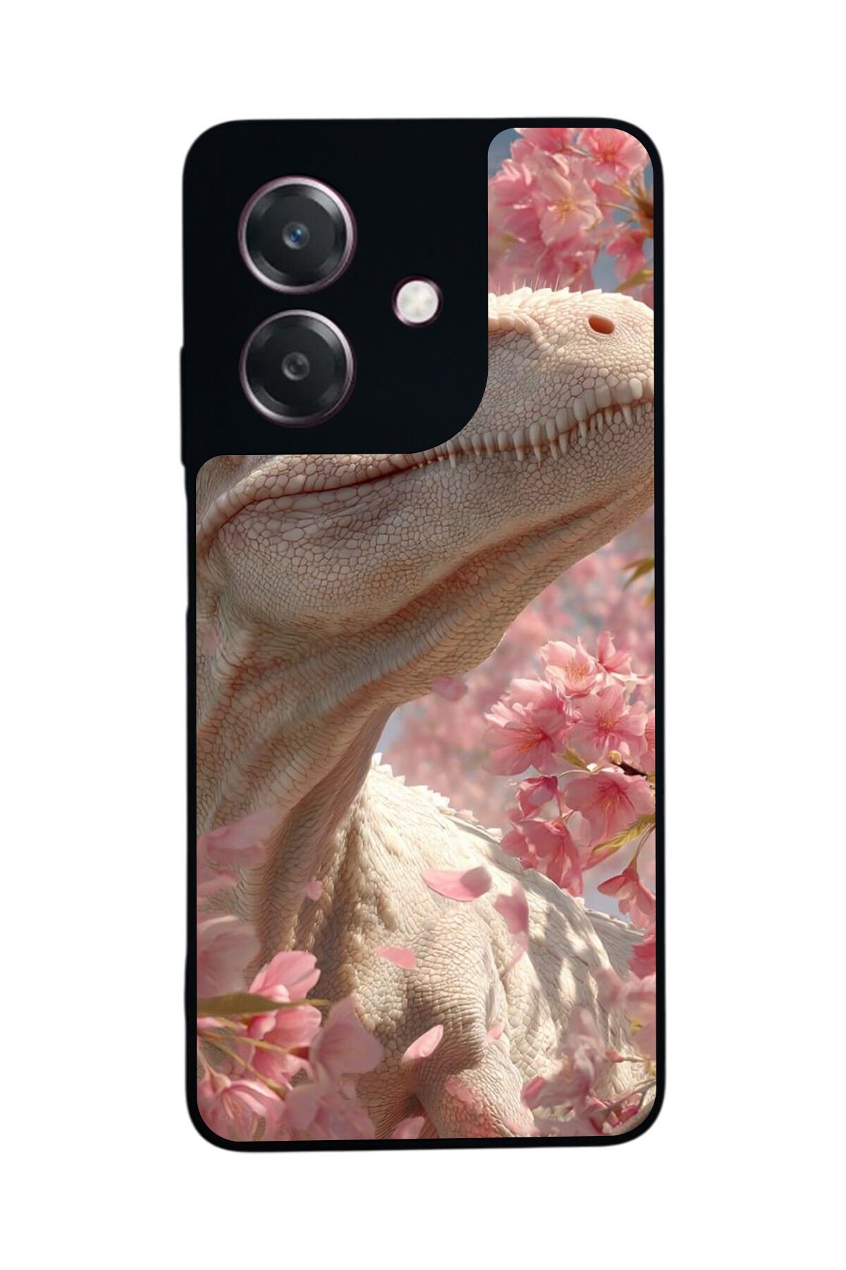 Oppo A3 5G Uyumlu Dinazor Tasarımlı Glossy Premium Kılıf