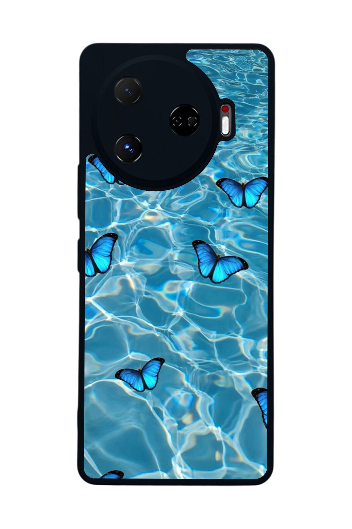 Tecno Camon 30 Pro Uyumlu Kelebek Tasarımlı Glossy Premium Kılıf