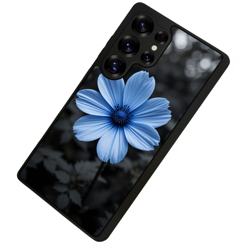 Samsung Galaxy S25 Ultra Uyumlu Cicek Tasarımlı Glossy Premium Kılıf