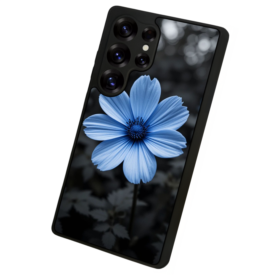 Samsung Galaxy S25 Ultra Uyumlu Cicek Tasarımlı Glossy Premium Kılıf