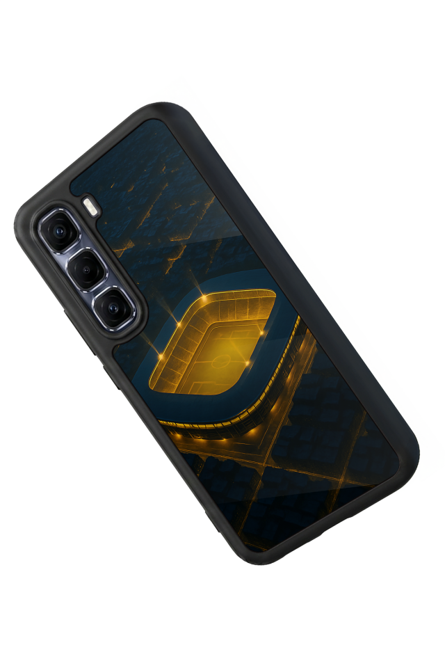 Infinix Hot 60 Pro Plus Uyumlu Fenerbahce Tasarımlı Glossy Premium Kılıf