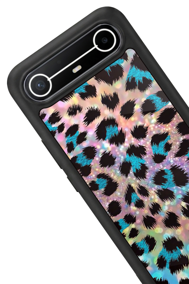 Tecno Spark Slim 5G Uyumlu Hologram Leopar Tasarımlı Glossy Premium Kılıf