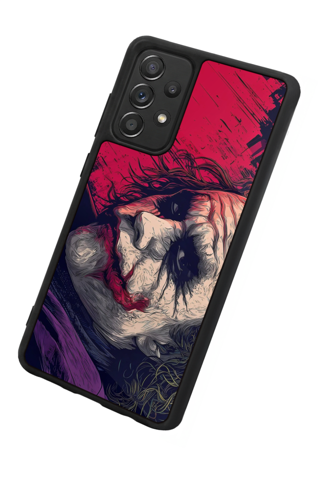 Samsung Galaxy A72 Uyumlu Joker Tasarımlı Glossy Premium Kılıf