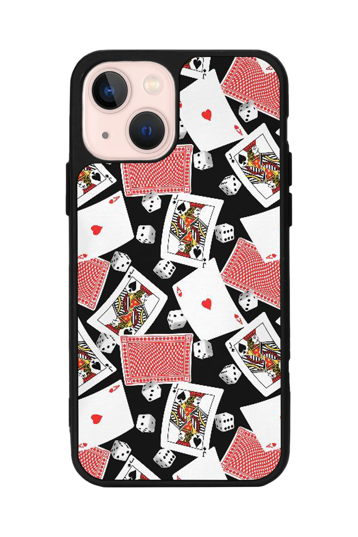 iPhone 15 Plus Uyumlu Kart Tasarımlı Glossy Premium Kılıf
