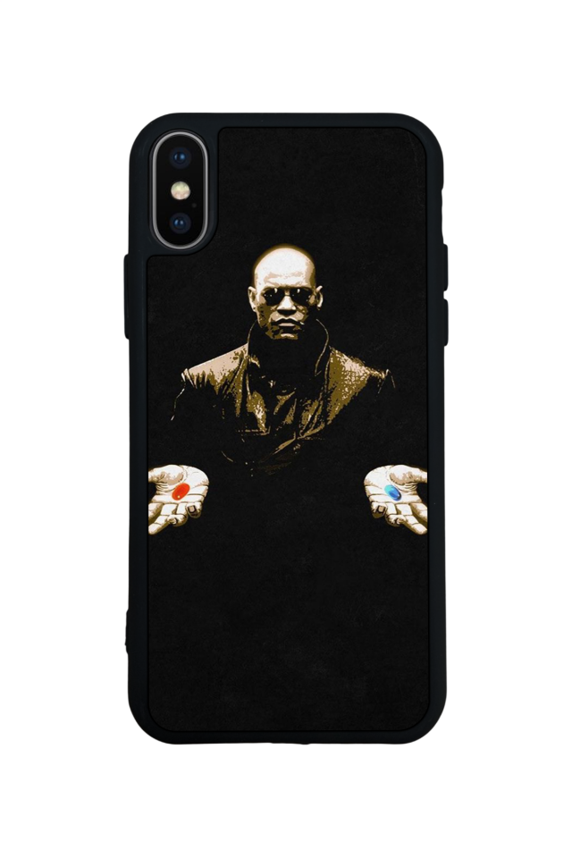 iPhone XS Max Uyumlu MatriiPhone XS Max Tasarımlı Glossy Premium Kılıf