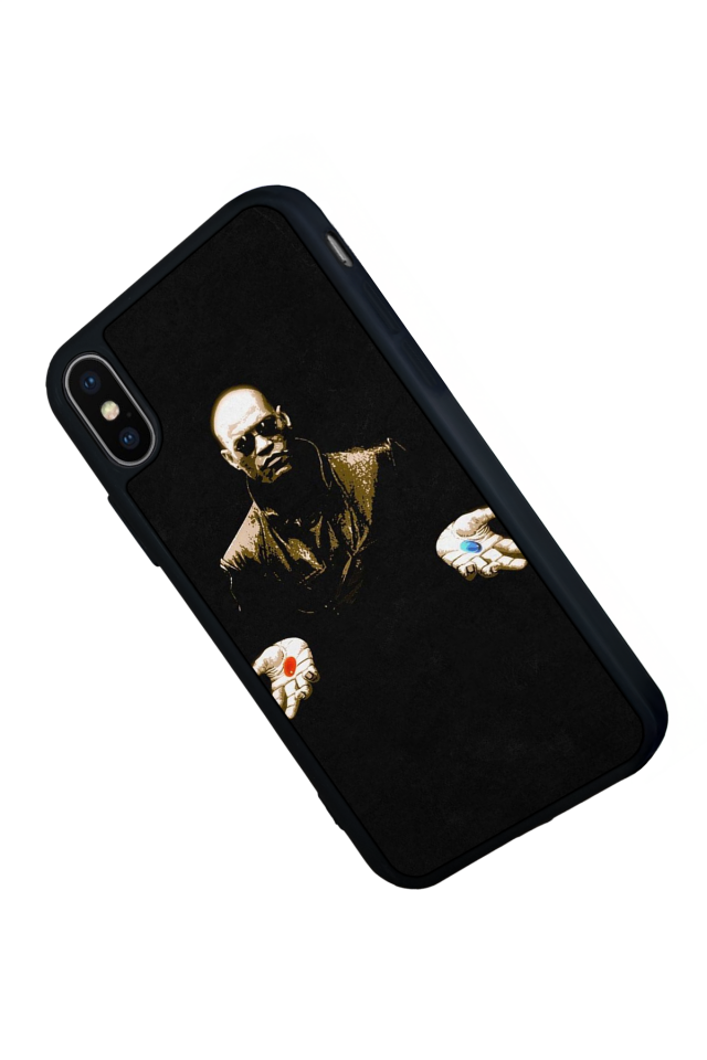 iPhone XS Max Uyumlu MatriiPhone XS Max Tasarımlı Glossy Premium Kılıf