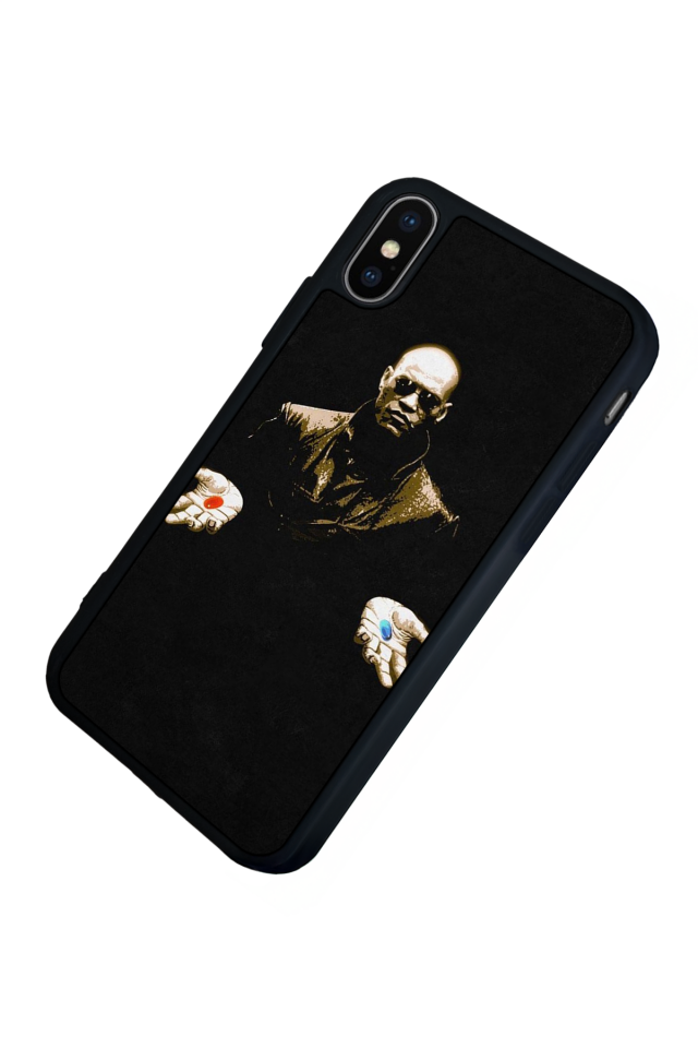 iPhone XS Max Uyumlu MatriiPhone XS Max Tasarımlı Glossy Premium Kılıf