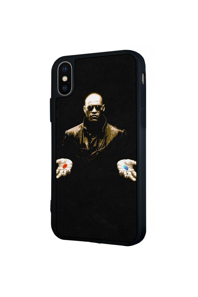 iPhone XS Max Uyumlu MatriiPhone XS Max Tasarımlı Glossy Premium Kılıf