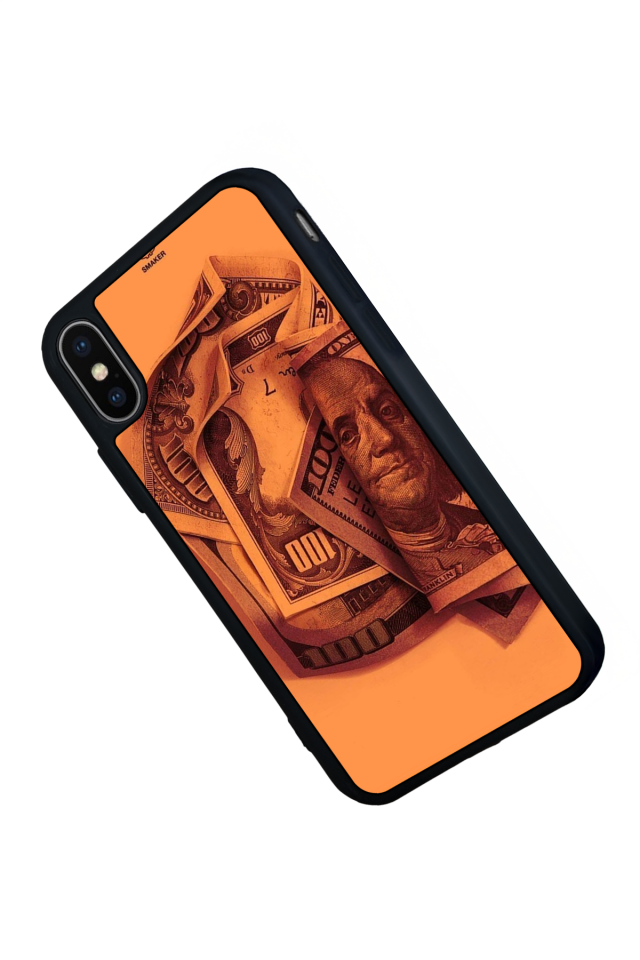 iPhone X/ XS Uyumlu Money Para Tasarımlı Glossy Premium Kılıf
