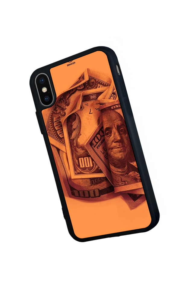 iPhone X/ XS Uyumlu Money Para Tasarımlı Glossy Premium Kılıf