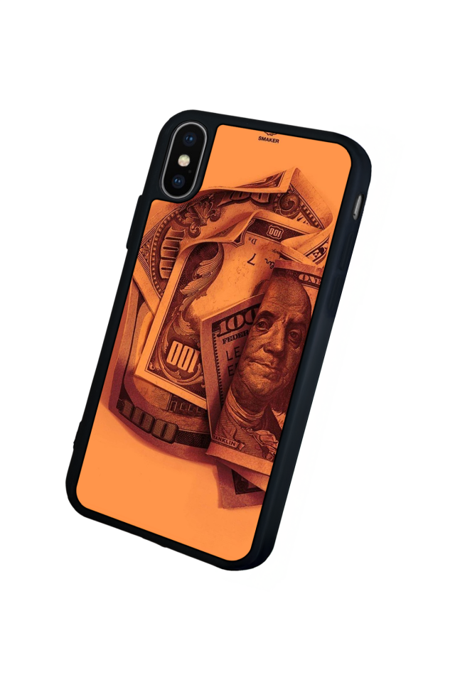 iPhone X/ XS Uyumlu Money Para Tasarımlı Glossy Premium Kılıf