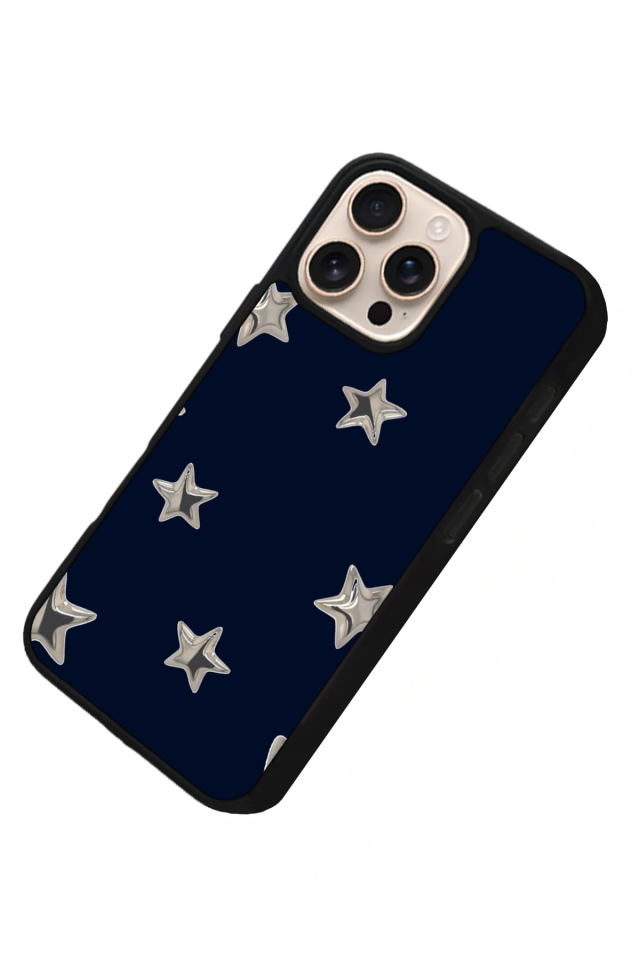 iPhone 16 Pro Max Uyumlu Retro Yildizlar Tasarımlı Glossy Premium Kılıf