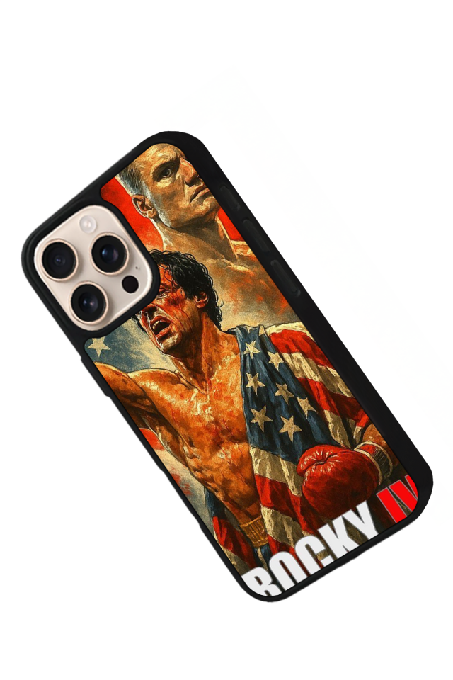 iPhone 16 Pro Uyumlu Rocky Tasarımlı Glossy Premium Kılıf