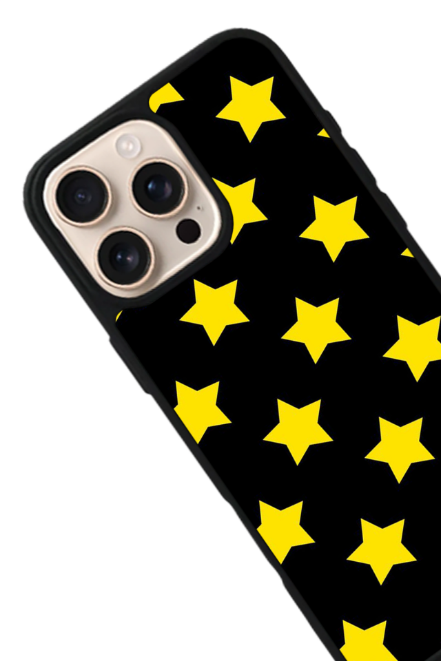 iPhone 16 Pro Uyumlu Simsek Tasarımlı Glossy Premium Kılıf