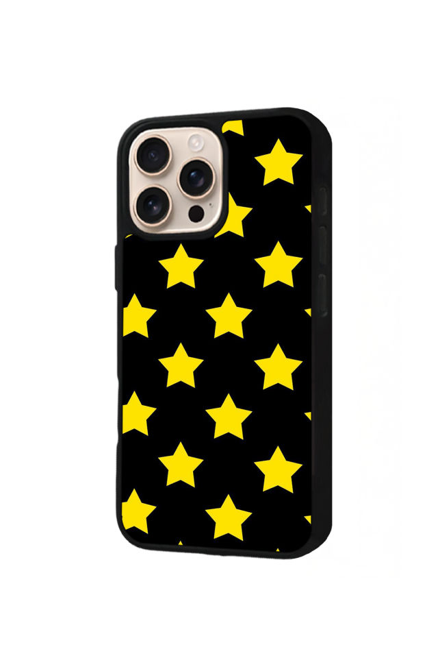 iPhone 16 Pro Uyumlu Simsek Tasarımlı Glossy Premium Kılıf
