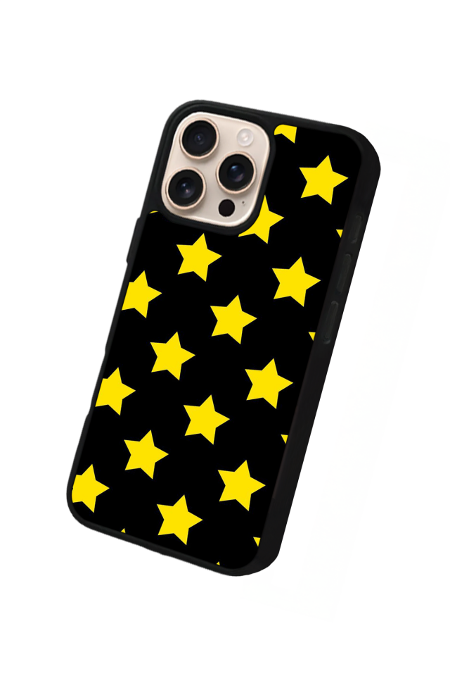 iPhone 16 Pro Uyumlu Simsek Tasarımlı Glossy Premium Kılıf