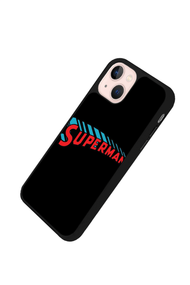 iPhone 13/14 Uyumlu Superman Tasarımlı Glossy Premium Kılıf