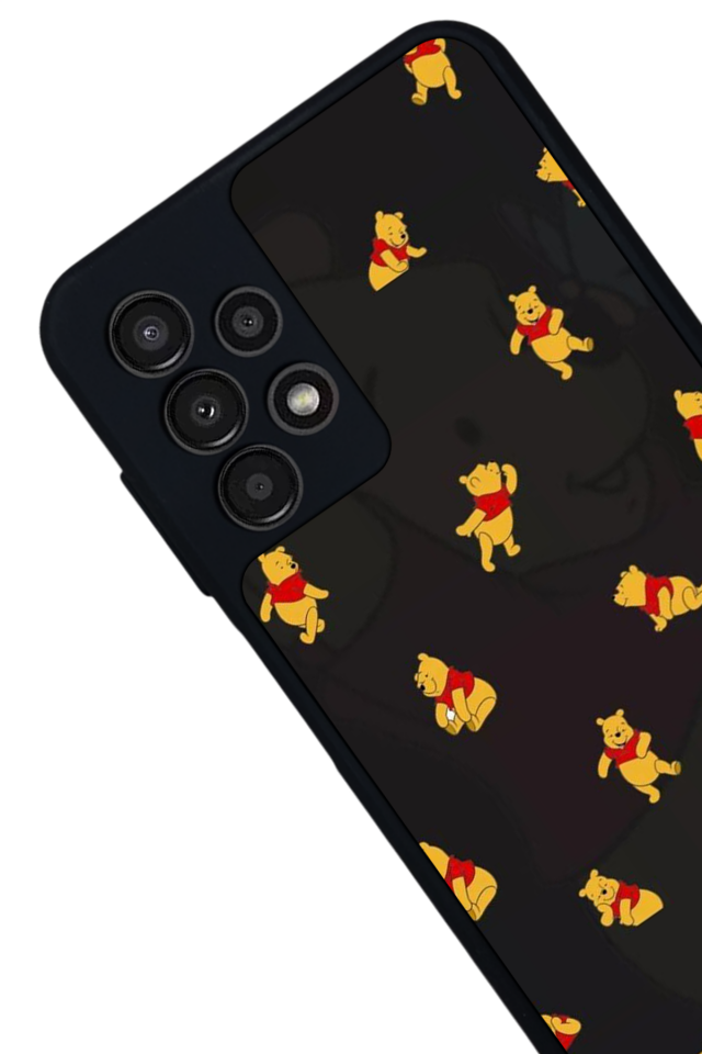 Samsung Galaxy A13 Uyumlu Winnie Tasarımlı Glossy Premium Kılıf