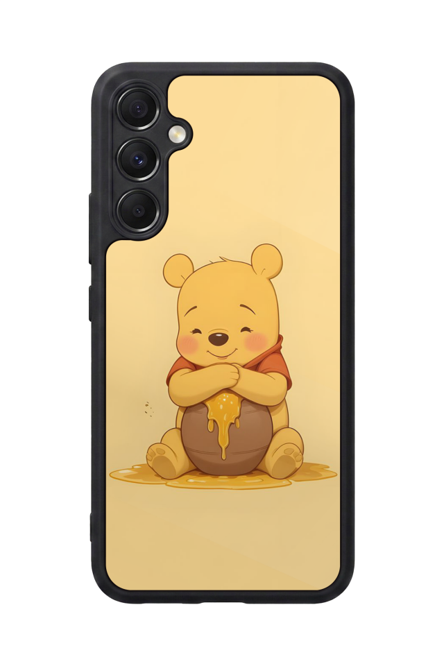 Samsung Galaxy M34 Uyumlu Winnie Tasarımlı Glossy Premium Kılıf