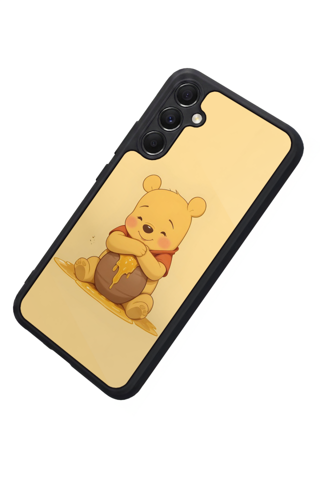 Samsung Galaxy M34 Uyumlu Winnie Tasarımlı Glossy Premium Kılıf
