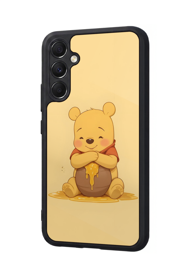 Samsung Galaxy M34 Uyumlu Winnie Tasarımlı Glossy Premium Kılıf
