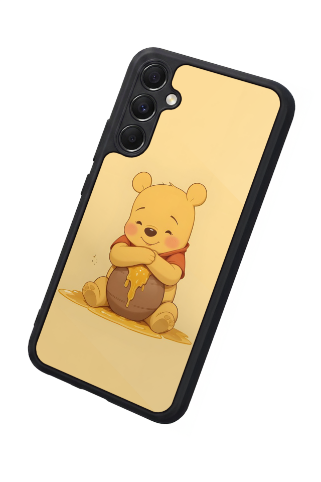 Samsung Galaxy M34 Uyumlu Winnie Tasarımlı Glossy Premium Kılıf