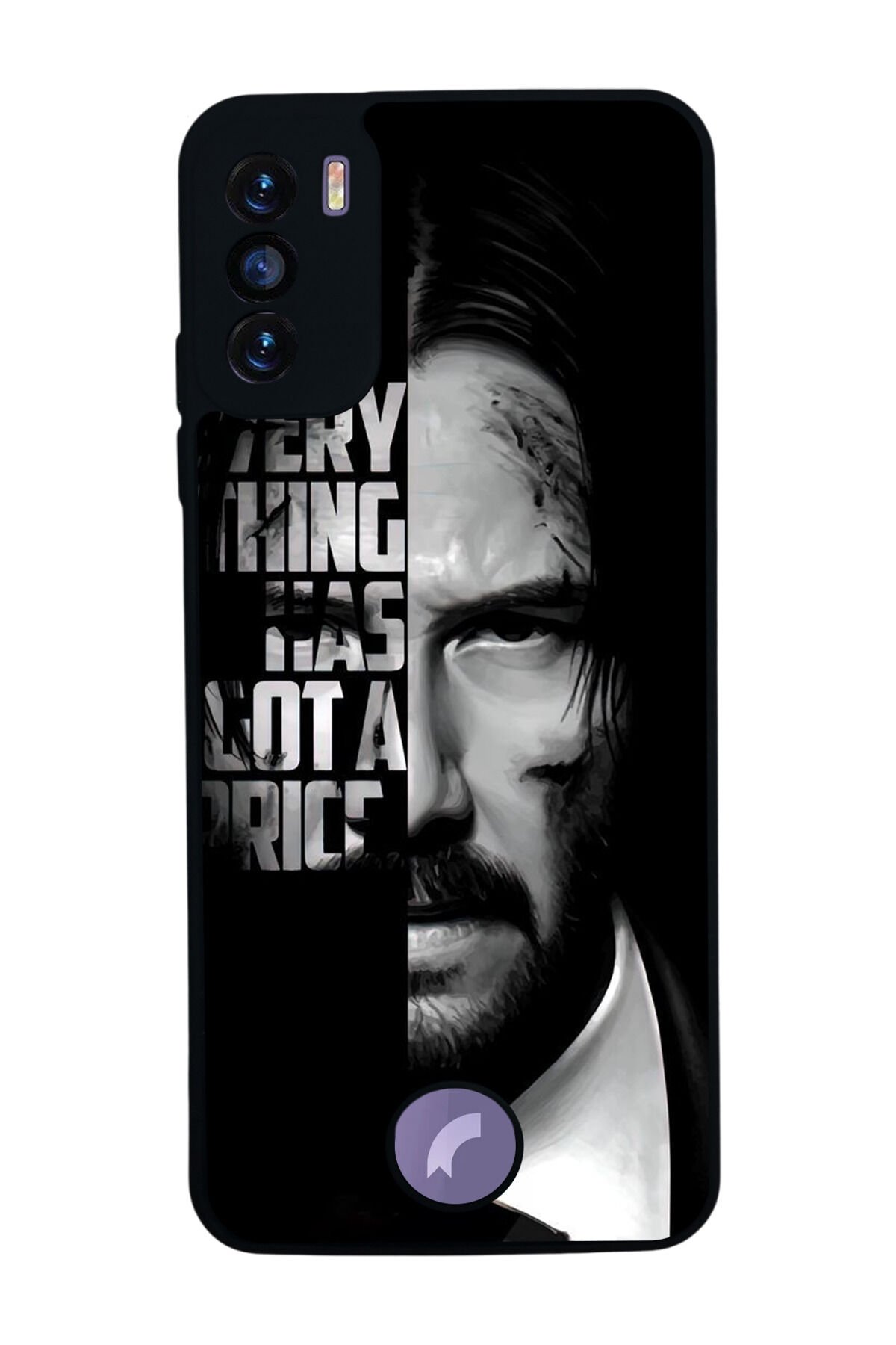 Reeder S19 Max Pro S Uyumlu JohnWick Tasarımlı Glossy Premium Kılıf