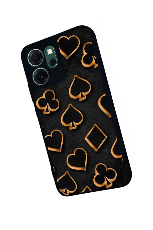 Oppo Reno 14F Uyumlu Kart Tasarımlı Glossy Premium Kılıf