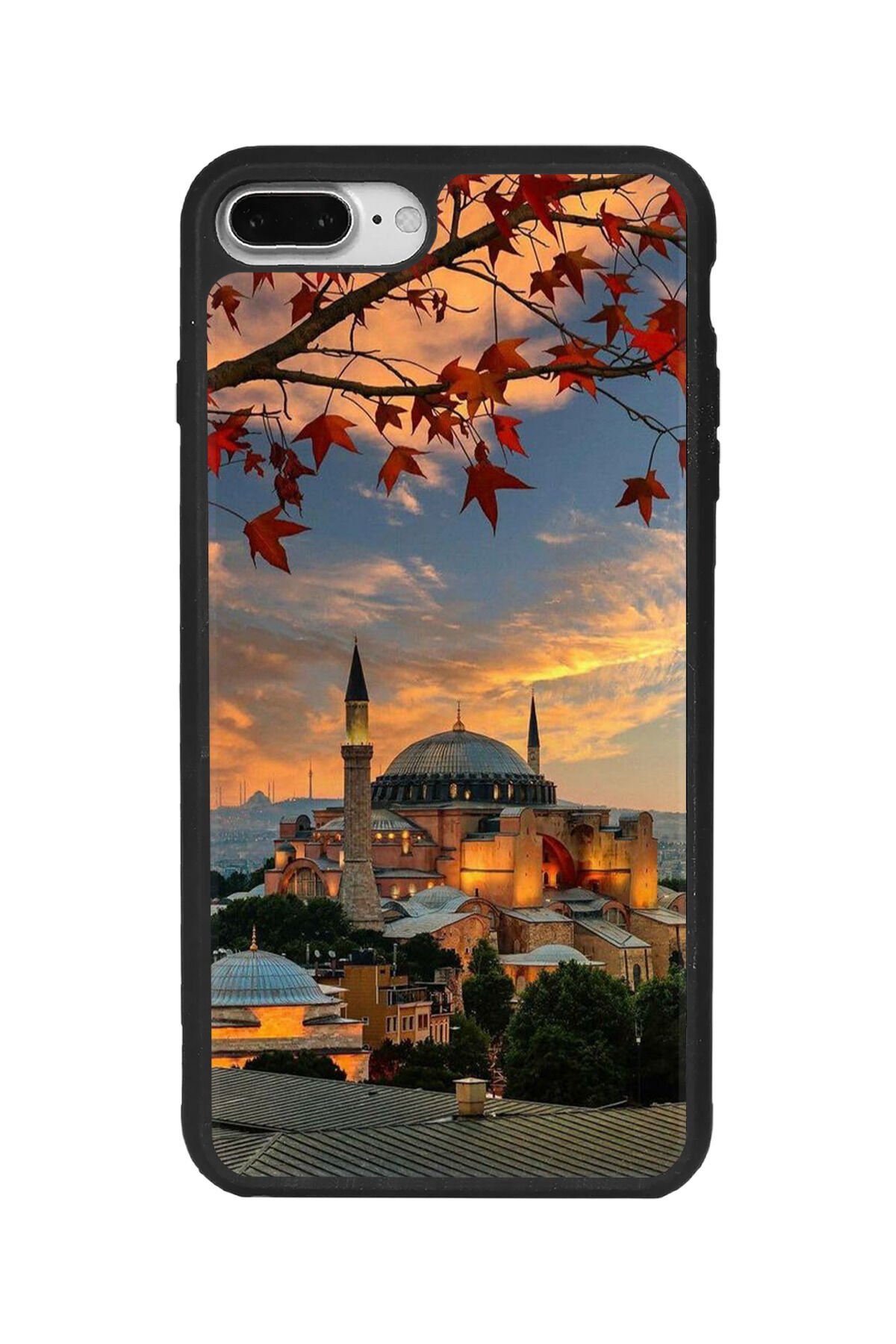 Apple iPhone 7 Plus Siyah Silikon Kılıf Çiziklere ve Darbelere Karşı Koruma