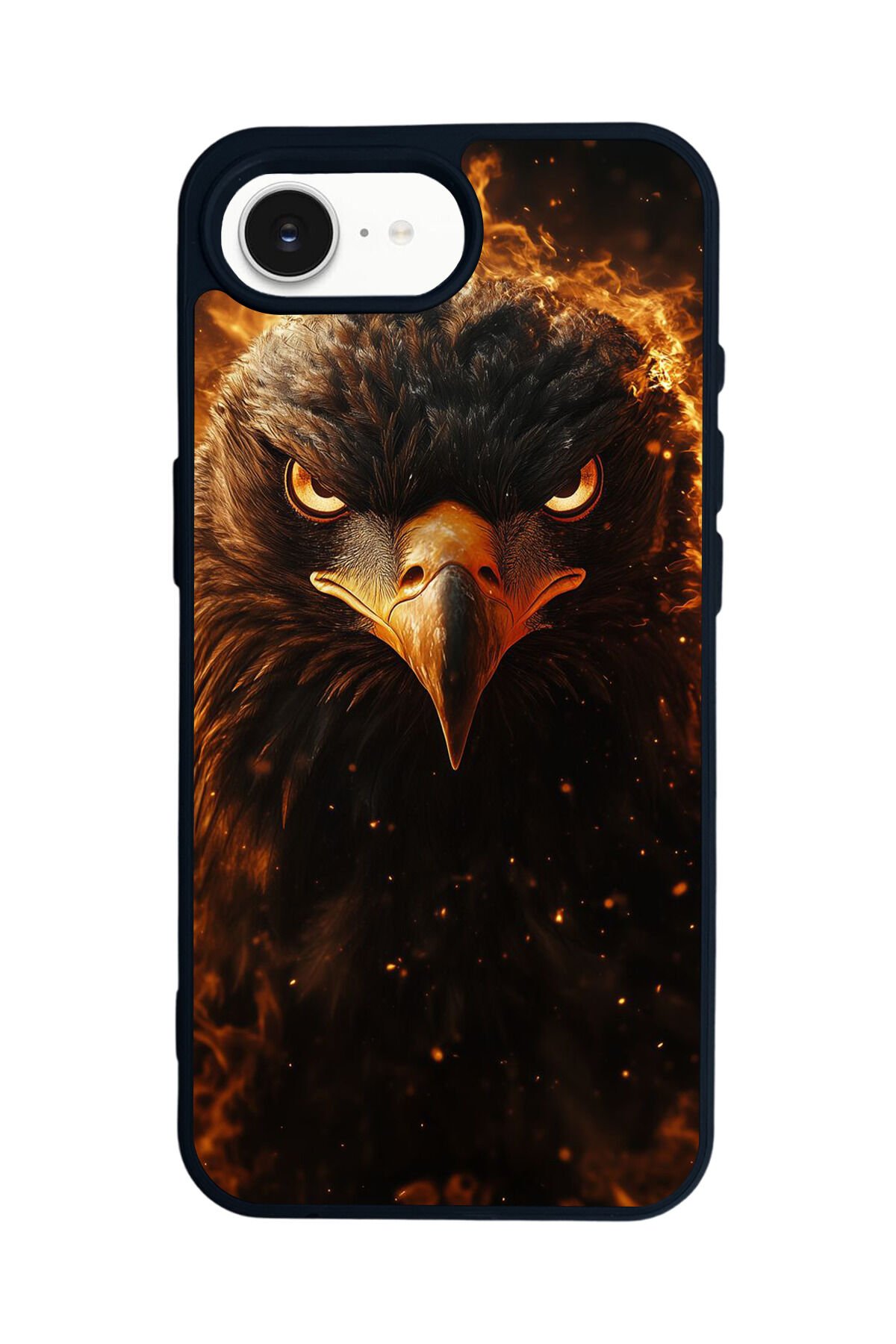 iPhone 16E Uyumlu Besiktas Tasarımlı Glossy Premium Kılıf