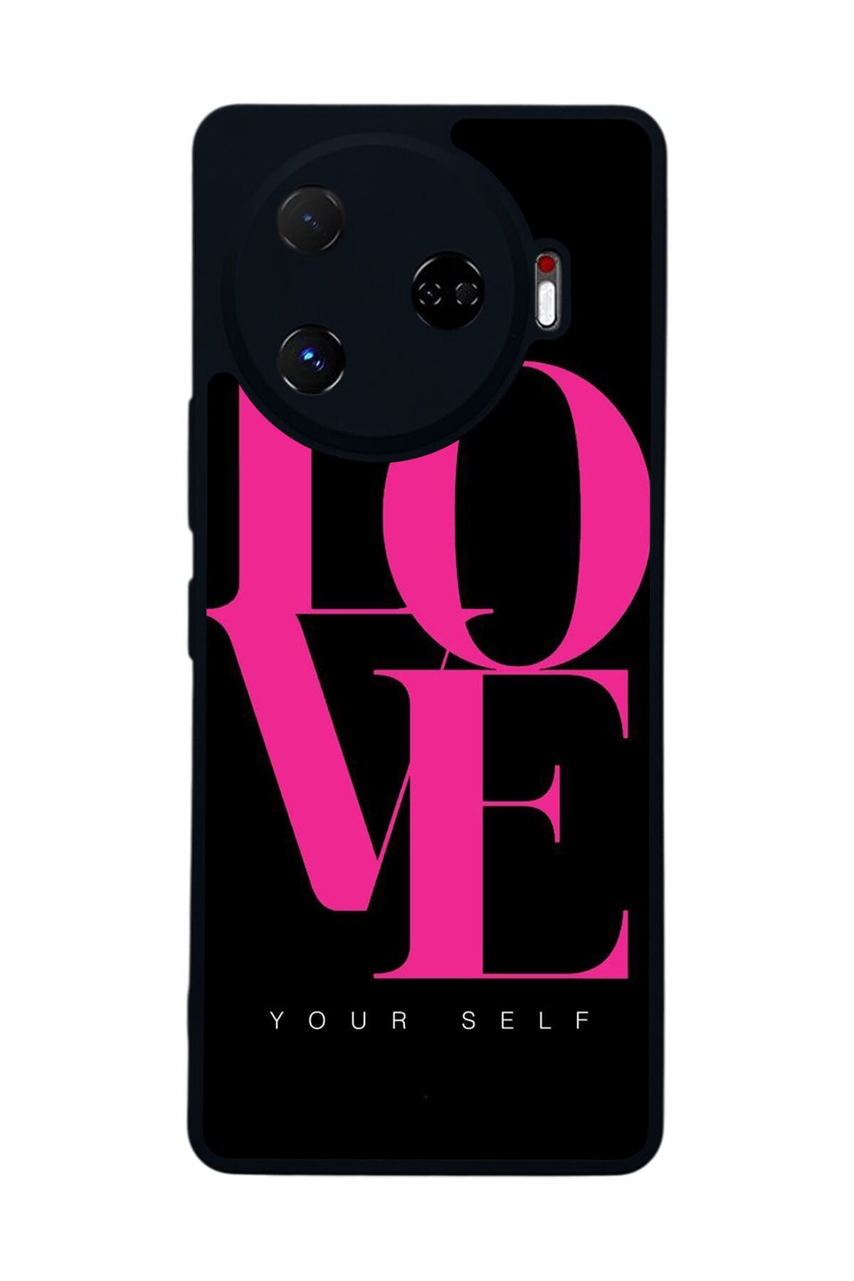 Tecno Camon 30 Pro Uyumlu Love Tasarımlı Glossy Premium Kılıf