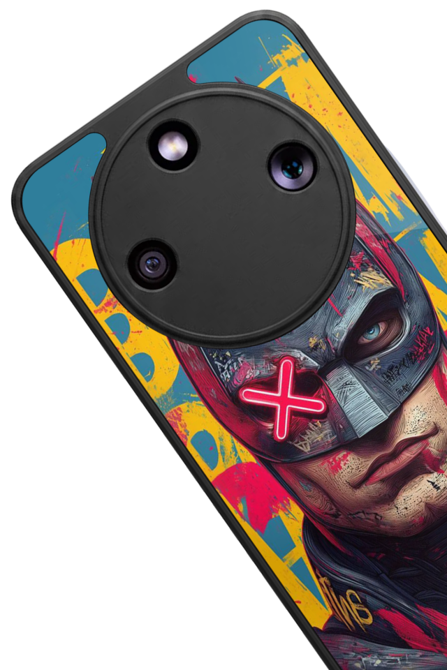 Honor Magic 8 Lite Uyumlu Batman Tasarımlı Glossy Premium Kılıf