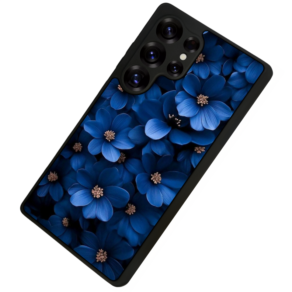 Samsung Galaxy S25 Ultra Uyumlu Cicek Tasarımlı Glossy Premium Kılıf