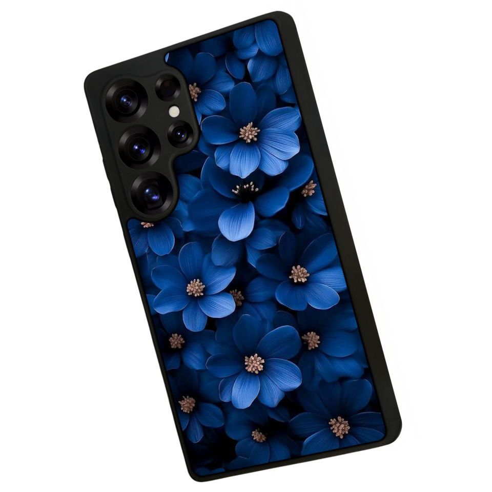Samsung Galaxy S25 Ultra Uyumlu Cicek Tasarımlı Glossy Premium Kılıf