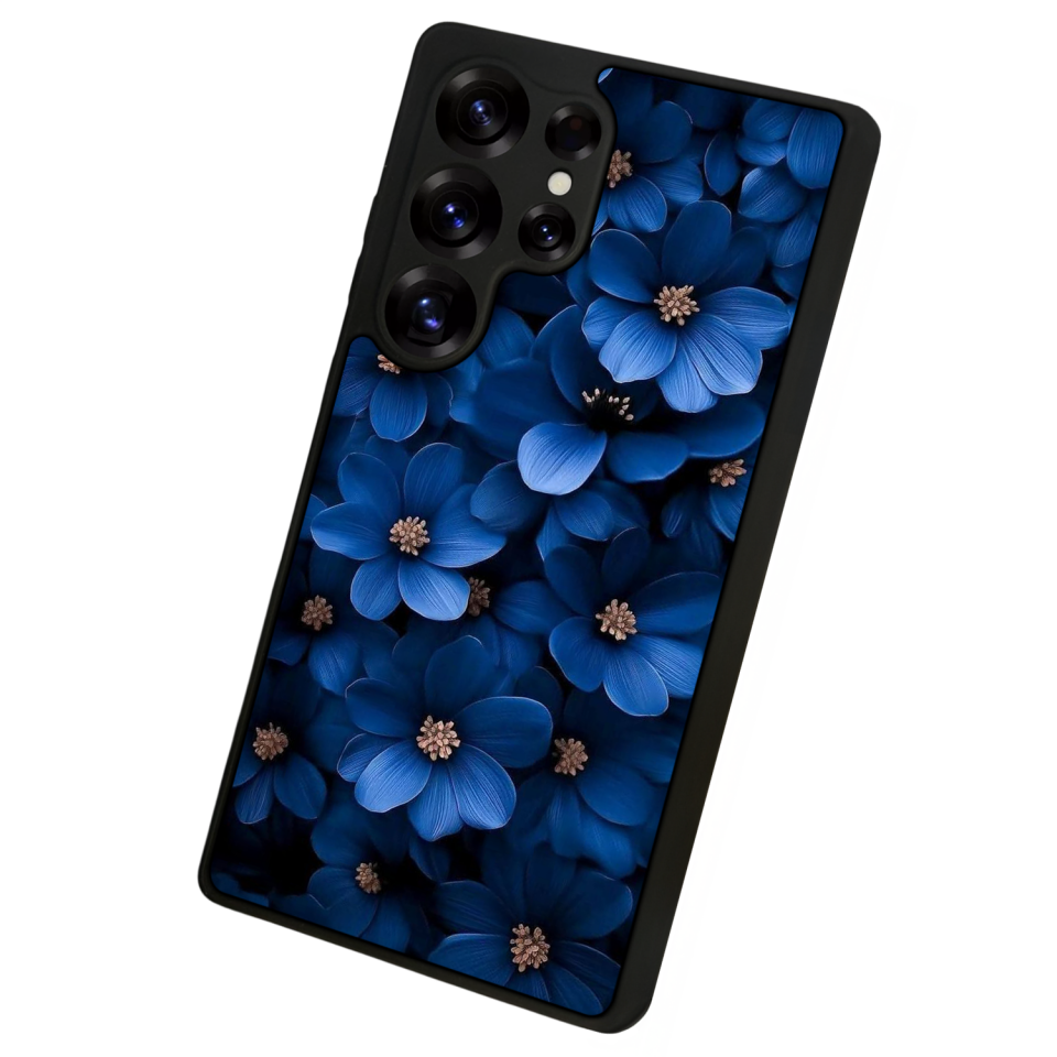 Samsung Galaxy S25 Ultra Uyumlu Cicek Tasarımlı Glossy Premium Kılıf