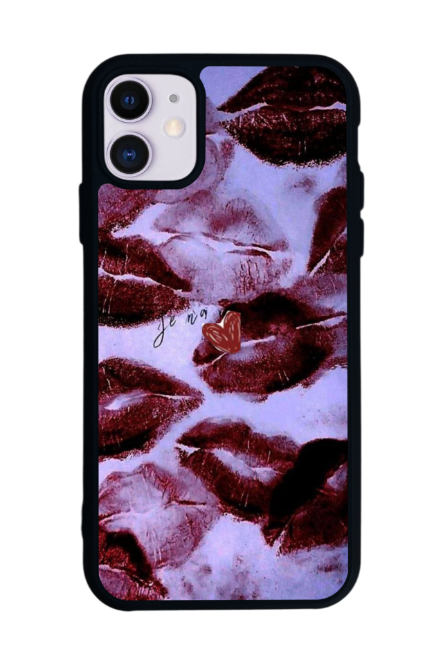 iPhone 11 Uyumlu Dudak Tasarımlı Glossy Premium Kılıf