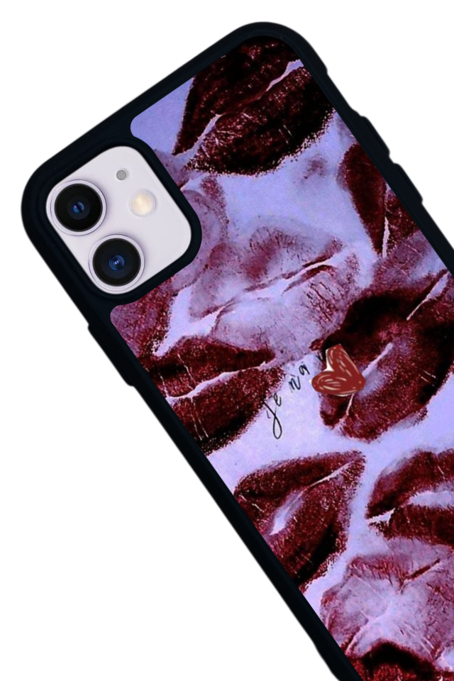 iPhone 11 Uyumlu Dudak Tasarımlı Glossy Premium Kılıf
