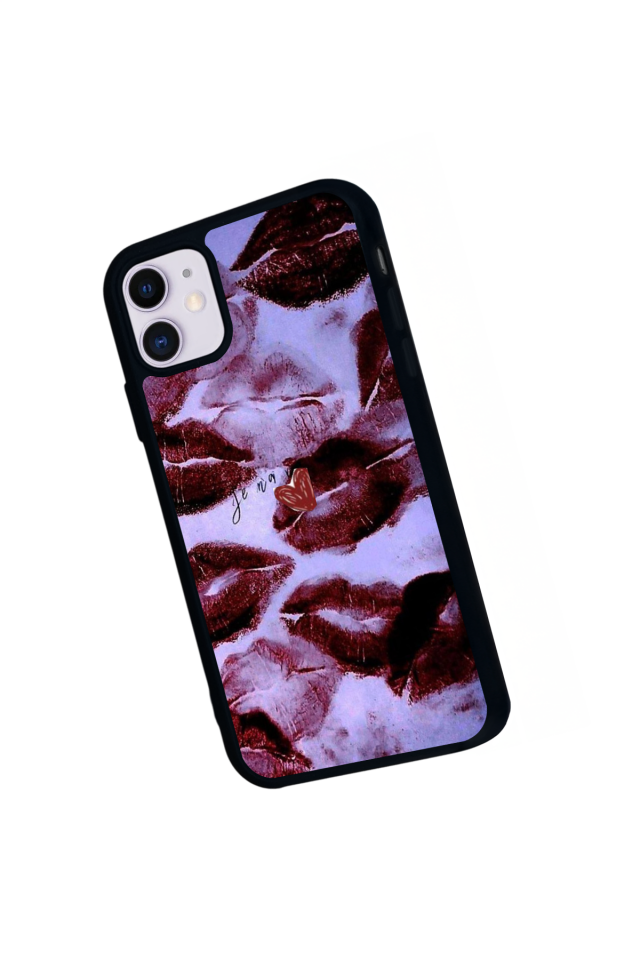 iPhone 11 Uyumlu Dudak Tasarımlı Glossy Premium Kılıf