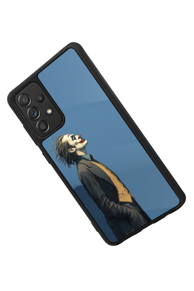 Samsung Galaxy A72 Uyumlu Joker Tasarımlı Glossy Premium Kılıf