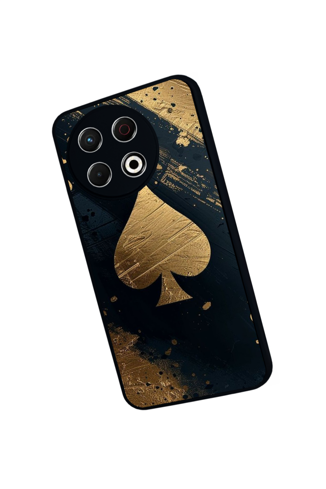 Tecno Spark 30 Pro Uyumlu Kart Tasarımlı Glossy Premium Kılıf