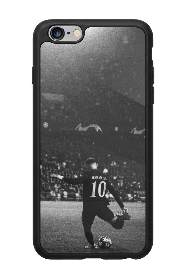 iPhone 6 Plus Uyumlu Neymar Tasarımlı Glossy Premium Kılıf