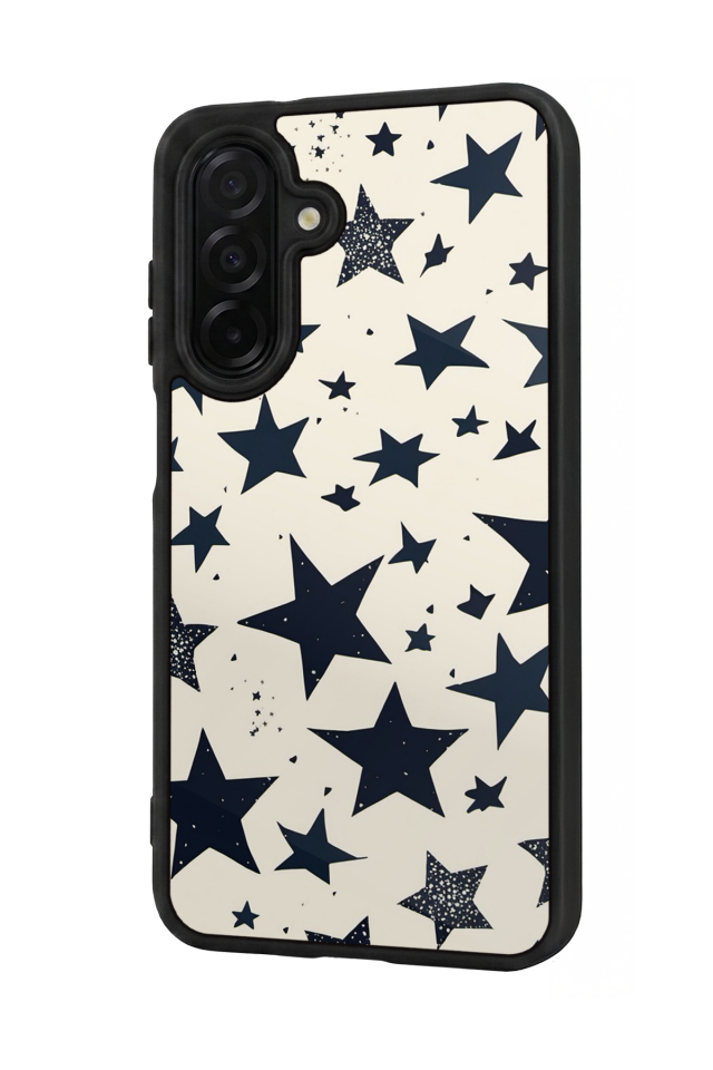 Samsung Galaxy A56 Uyumlu Retro Yildizlar Tasarımlı Glossy Premium Kılıf
