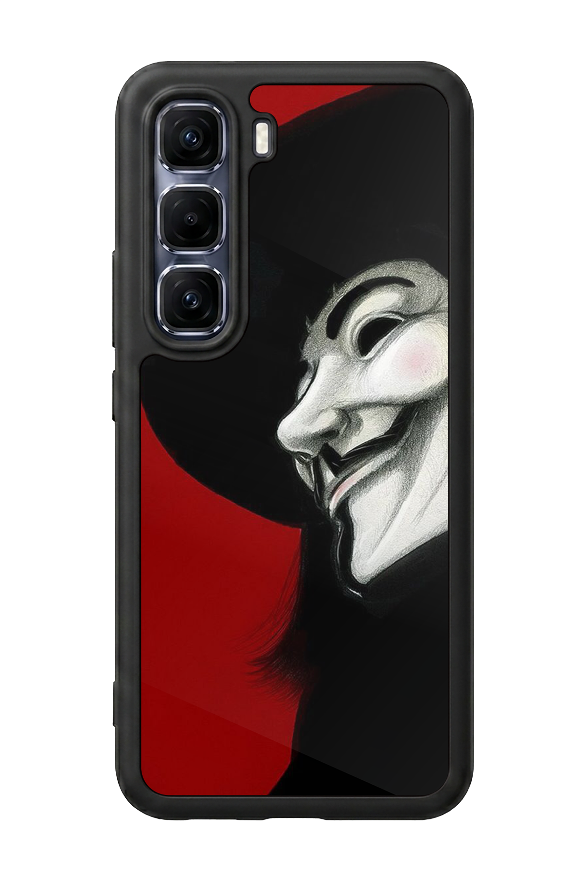 Infinix Hot 60 Pro Plus Uyumlu Vendetta Tasarımlı Glossy Premium Kılıf