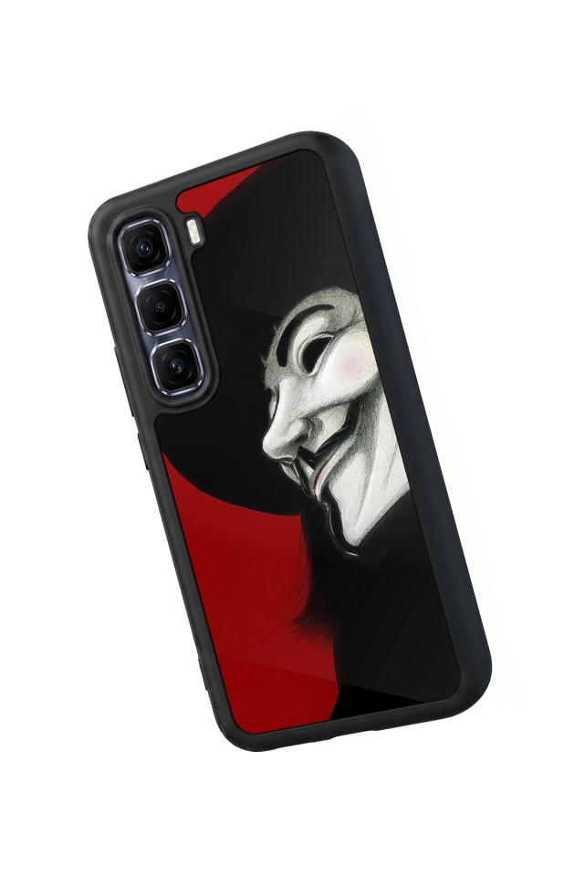 Infinix Hot 60 Pro Plus Uyumlu Vendetta Tasarımlı Glossy Premium Kılıf