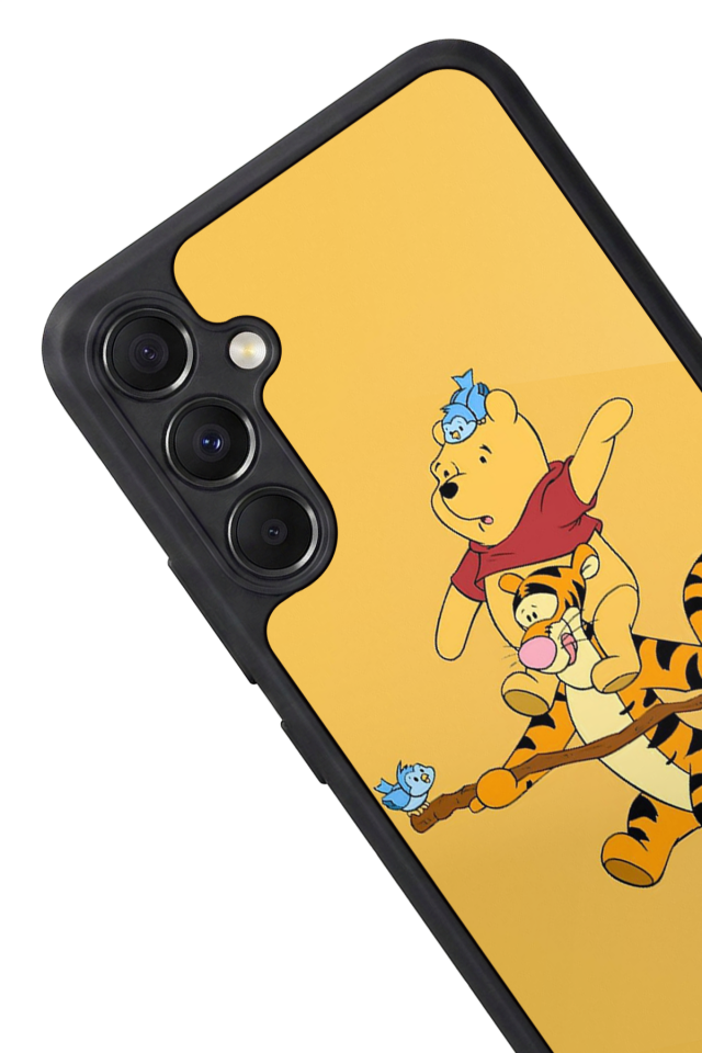 Samsung Galaxy M34 Uyumlu Winnie Tasarımlı Glossy Premium Kılıf