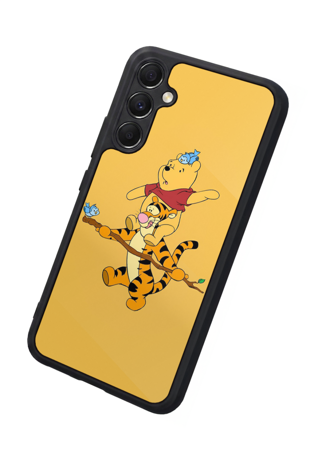 Samsung Galaxy M34 Uyumlu Winnie Tasarımlı Glossy Premium Kılıf