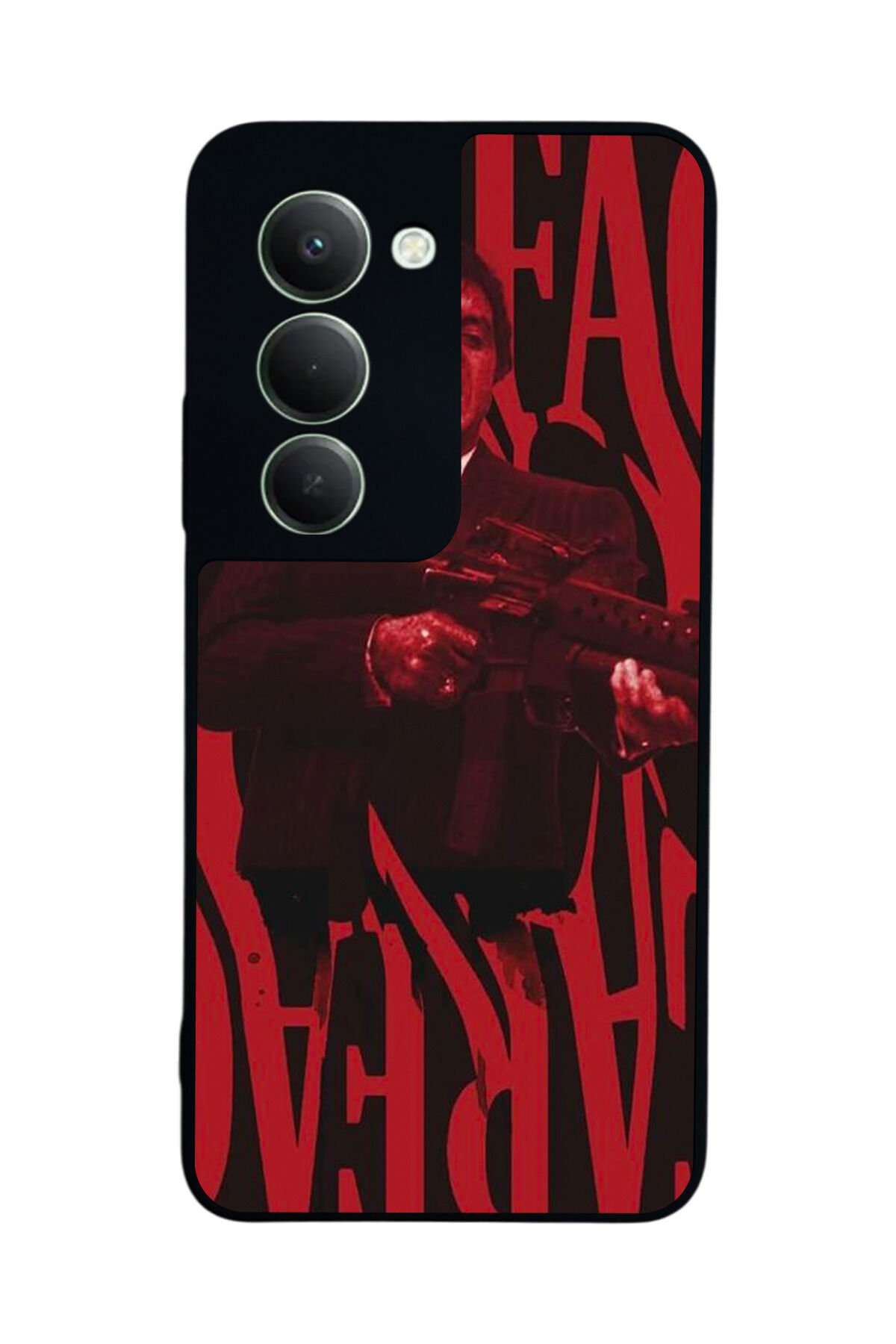 Xiaomi Redmi 15 5G Uyumlu Scarface Tasarımlı Glossy Premium Kılıf