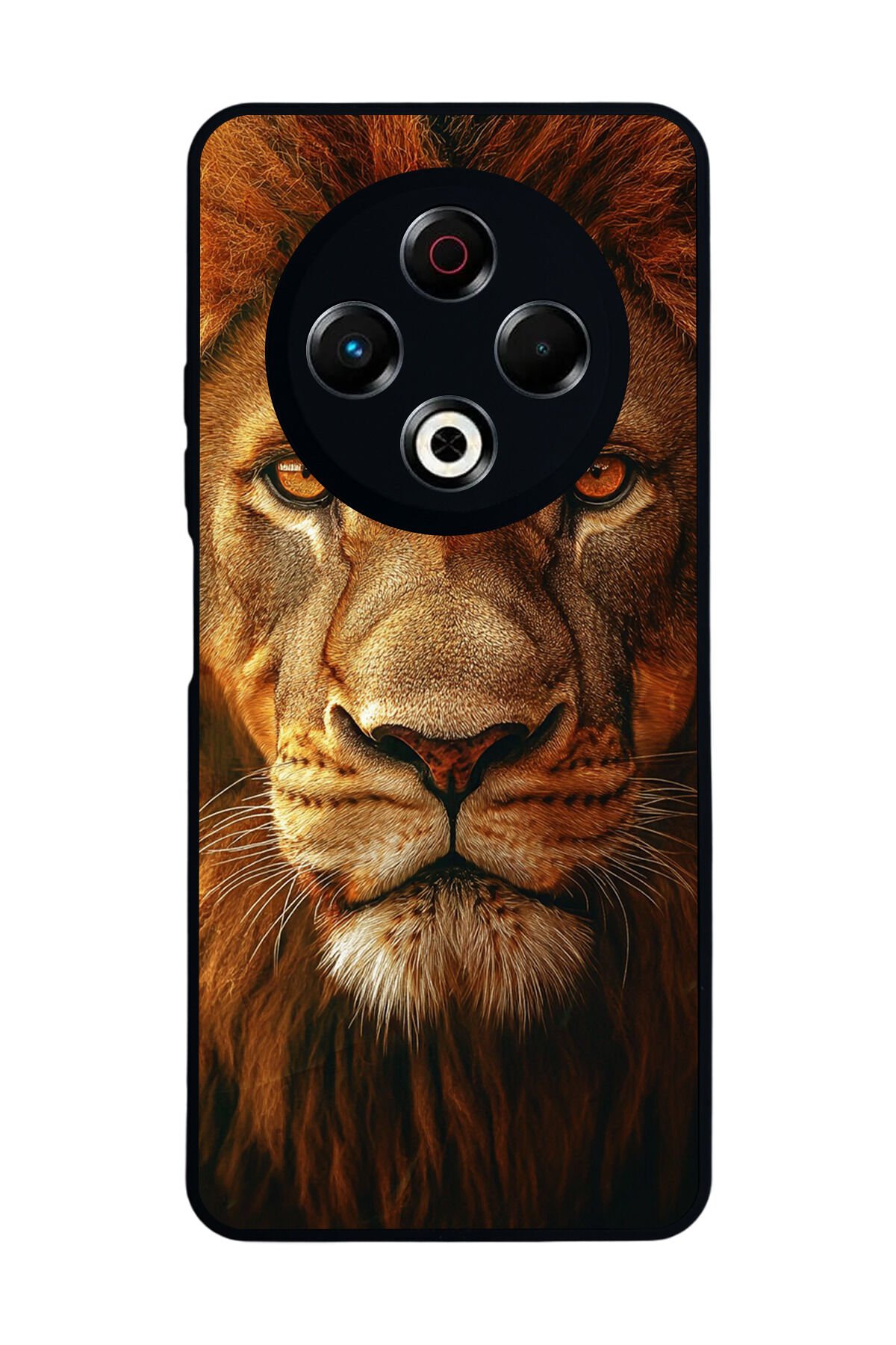 Tecno Spark 30 Uyumlu Aslan Tasarımlı Glossy Premium Kılıf